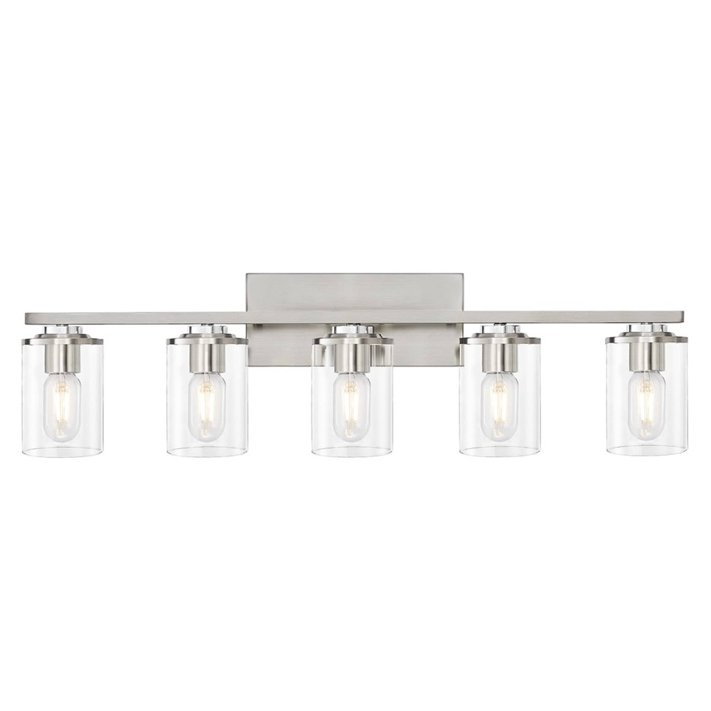 5 Light - Vanity Brushed Nickel Light